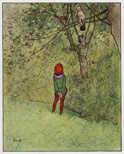 Jay (farge litho) av John Hassall