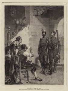 Billeted, Spania, 1874