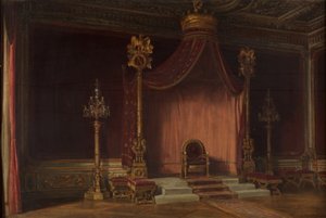 The Throne of Napoleon, Palace of Fontainebleau, 1888