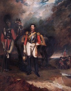 Portrett av Stapleton Cotton, Viscount Combermere, britisk soldat, 1839.