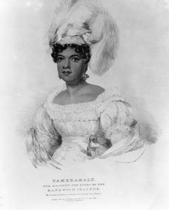 Tamehamalu, Hennes Majestet Dronningen av Sandwichøyene, 1824