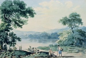 Utsikt nær Virginia, County Cavan av John Henry Campbell