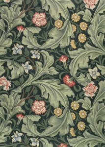 Leicester tapet, designet av John Henry Dearle (1860-1932) for Morris and Company, 1911