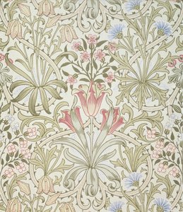 Persisk tapet, designet av John Henry Dearle (1860-1932) for Morris and Company