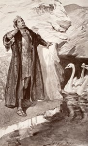 Ler and the Swans, illustrasjon fra 