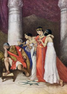 Antony og Cleopatra av John Henry Frederick after Bacon