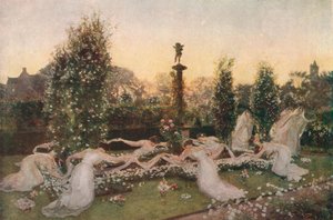 Cupids Garden, ca 1900, 1912