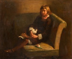 Mollie, ca. 1880 (olje på lerret)