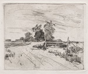 Branchville, Connecticut. av John Henry Twachtman
