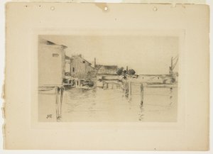 Bridgeport, 1888-1889 av John Henry Twachtman