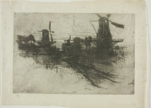 Kveld av John Henry Twachtman