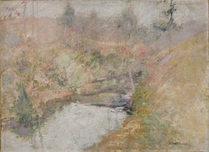 Hemlock-bassenget av John Henry Twachtman