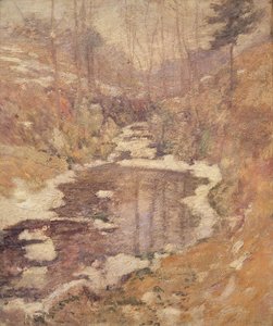 Hemlock Pool, ca. 1900 av John Henry Twachtman