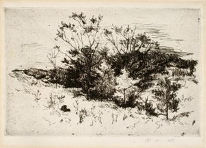 Landskap nær Cincinnati av John Henry Twachtman
