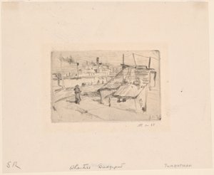 Skur og fabrikker av John Henry Twachtman
