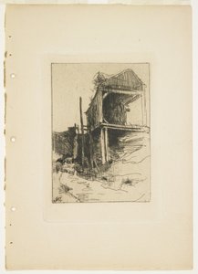 The Abandoned Mill, 1888-1889 av John Henry Twachtman