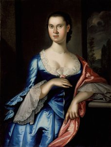 Portrett av Elizabeth Chew Smith, 1762