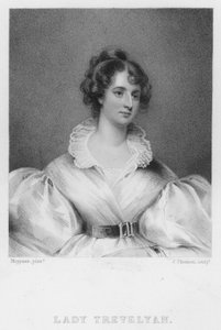 Lady Trevelyan (gravering) av John Hoppner