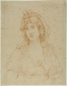 Portrett av dame av John Hoppner