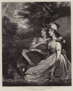 Døtrene til Sir T Frankland av John Hoppner