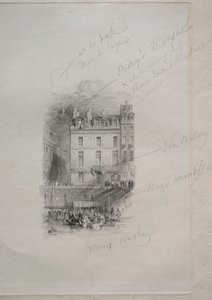 Napoleons overnatting, Quai Conti