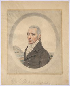 Portrett av general Keith MacAlister, ca. 1800-1810.