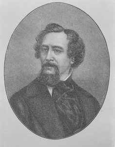 Charles John Huffam Dickens (1812-70) av John Jabez Edwin Paisley Mayall