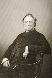 Hugh Stowell (1799-1845) gravert av D.J. Pund fra et fotografi, fra 