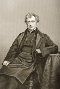 James Prince Lee (1804-69) gravert av DJ Pound fra et fotografi, fra 'The Drawing-Room of Eminent Personages, Volume 2', publisert i London, 1860 av John Jabez Edwin Paisley Mayall
