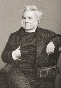 John Angell James (1785-1859) gravert av D.J. Pund fra et fotografi, fra 