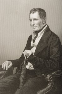 Joseph Warner Henley (1793-1884) gravert av D.J. Pund fra et fotografi, fra 
