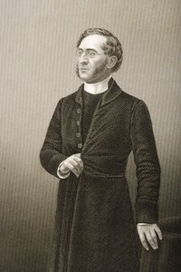 Pastor John Cumming (1707-81) gravert av D.J. Pund fra et fotografi, fra 