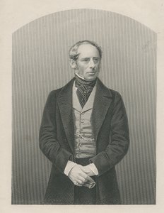 Sir John Somerset Pakington gravert av D.J. Pund fra et fotografi, fra 