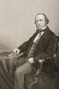 Thomas Wright (1810-77) gravert av D.J. Pund fra et fotografi, fra 