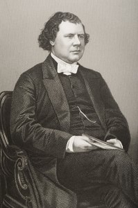 William Morley Punshon (1824-81) gravert av D.J. Pund fra et fotografi, fra 