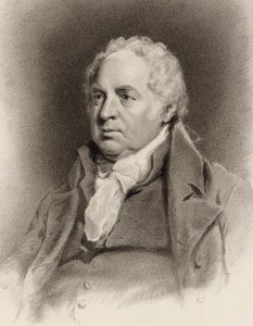 Portrett av fiolinisten og komponisten William Shield 1748-1829, 1822. av John Jackson