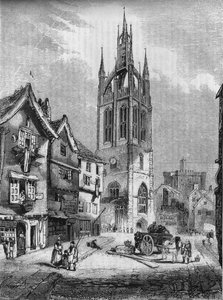 St. Nicholas Church, Newcastle-upon-Tyne, 1845