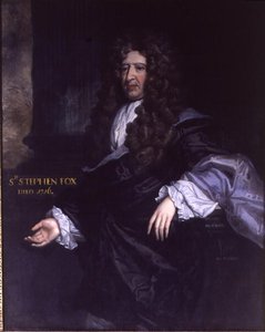 Sir Stephen Fox (1627-1716) Paymaster General (olje på lerret) av John James Bakker