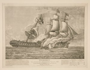 Engasjement mellom U.S. Fregate Constitution og British Fregate Guerri?re
