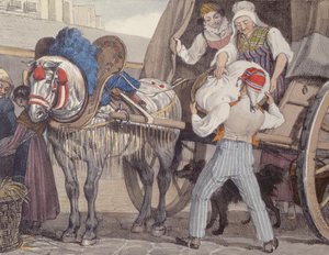 Vaskevognen, 1822 av John James Chalon