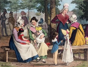 Barnepikene, 1820