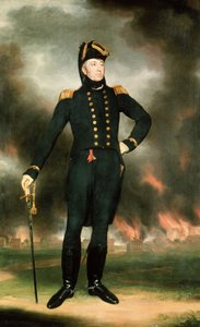 Kontreadmiral Sir George Cockburn (1772–1853), ca. 1817 (olje på lerret) av John James Halls