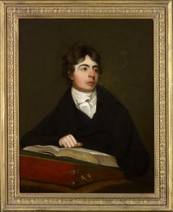 Nyklassisisme : Portrett av poeten Robert Southey (1774-1843) av Masquerier, John James (1778-1855), ca 1804. Olje på lerret, 91,4x71,1. Privat samling