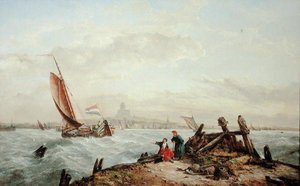 Utenfor en nederlandsk havn