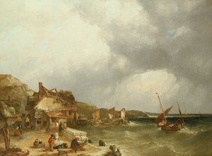 Kysten ved Etaples, 1853
