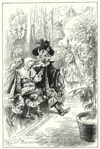 Lady Bettys maskerade (litho) av John Jellicoe