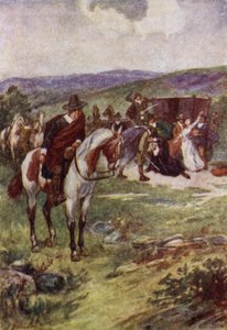 Mord på James Sharp, erkebiskop av St. Andrews av militante Covenanters, Magus Muir, Skottland