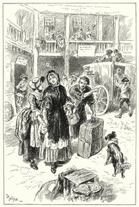 Treneren på Old Angel Inn (litho) av John Jellicoe