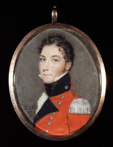 Uidentifisert offiser, sannsynligvis fra 14. Madras Native Infantry av John Junior Smart