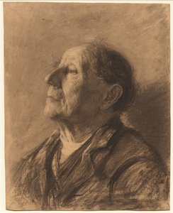 Portrett av en gammel mann, ca. 1884. av John Kavanagh